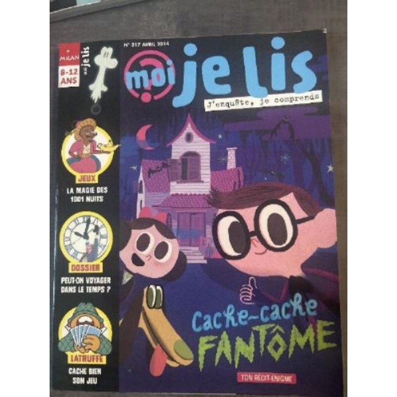 Moi je lis cache cache fantôme 