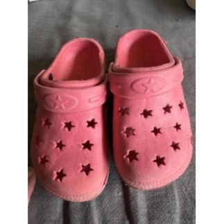 Sabot rose taille 27