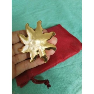 Broche soleil doré Shalala Paris