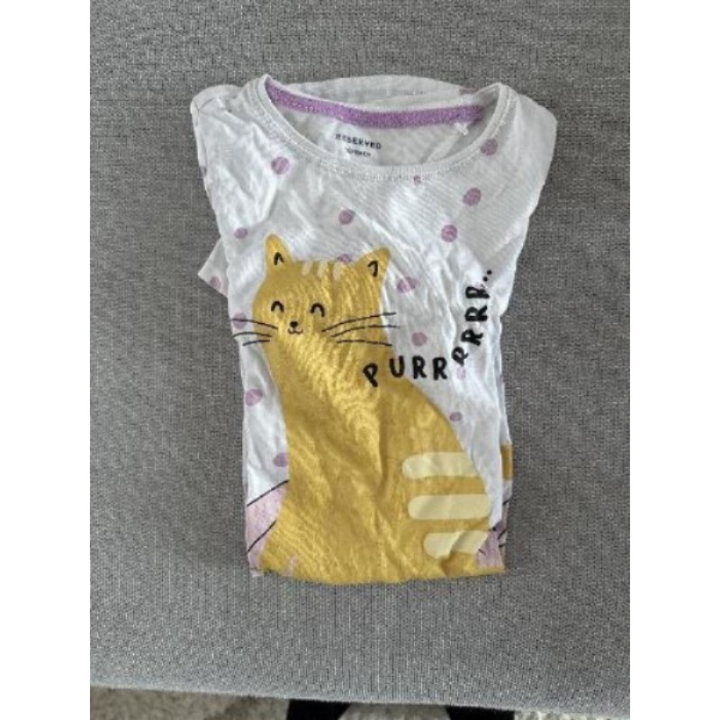 Chemise de pyjama , motif chat