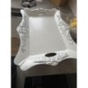 2 plateaux blancs 