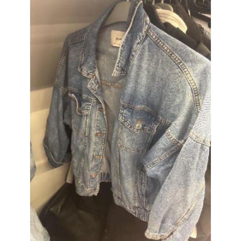 Veste jean stradivarius ts