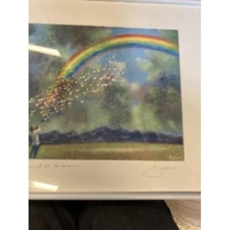 Tableau signé Ansatu