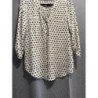 Chemise beige à poin noir taille 38