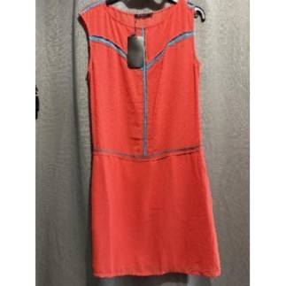 Robe orange taille 38