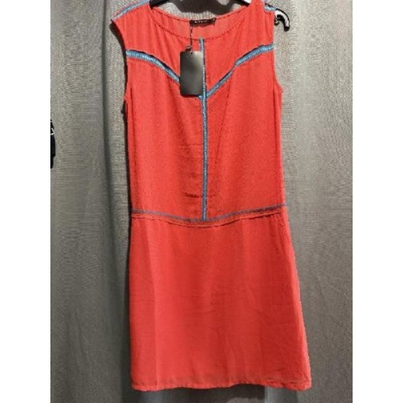 Robe orange taille 38