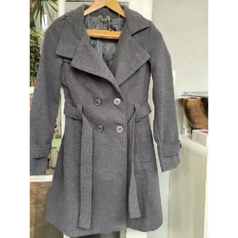 manteau gris T S