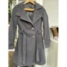 manteau gris T S