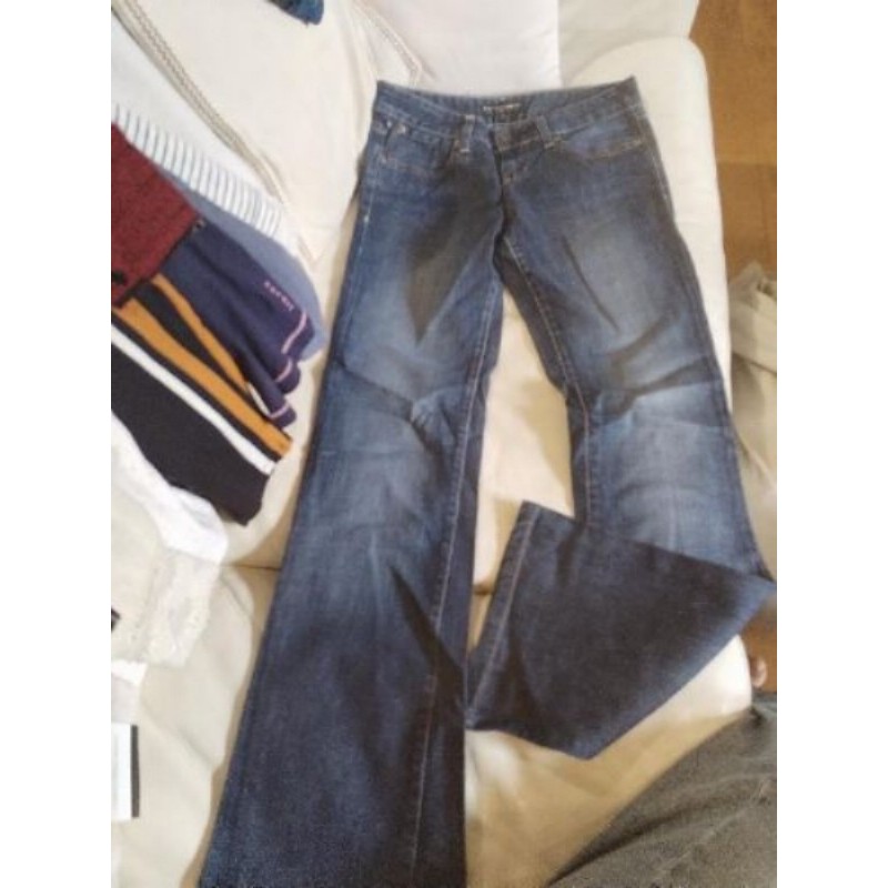 jean 36 polo ralph lauren bootcut brut 