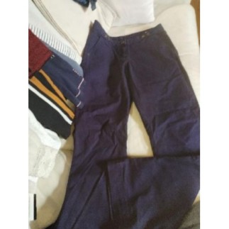 jean maje flare bleu violet...