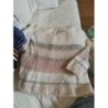 pull sezane S taille grand 38-40 (36 ample) avec mohair vieux rose 
