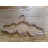 lot de 3 cintres nuages metal rose zara home