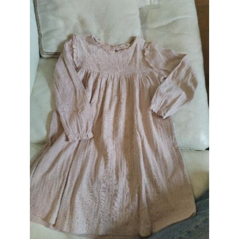 chemise de nuit 5-7 ans monoprix manches longues