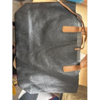 Sac à main noir/camel 