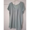 tunique turquoise marque Etam taille 50