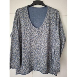 Pull bleu neuf made italie...