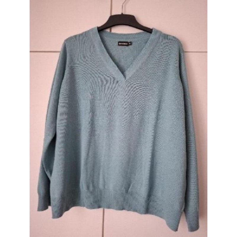 Pull bleu canard neuf inextenso xxL