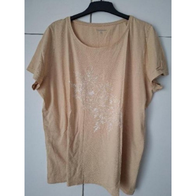 Tee-shirt jaune inextenso taille XXL