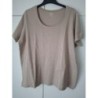 Tee-shirt beige ms mode taille XXL