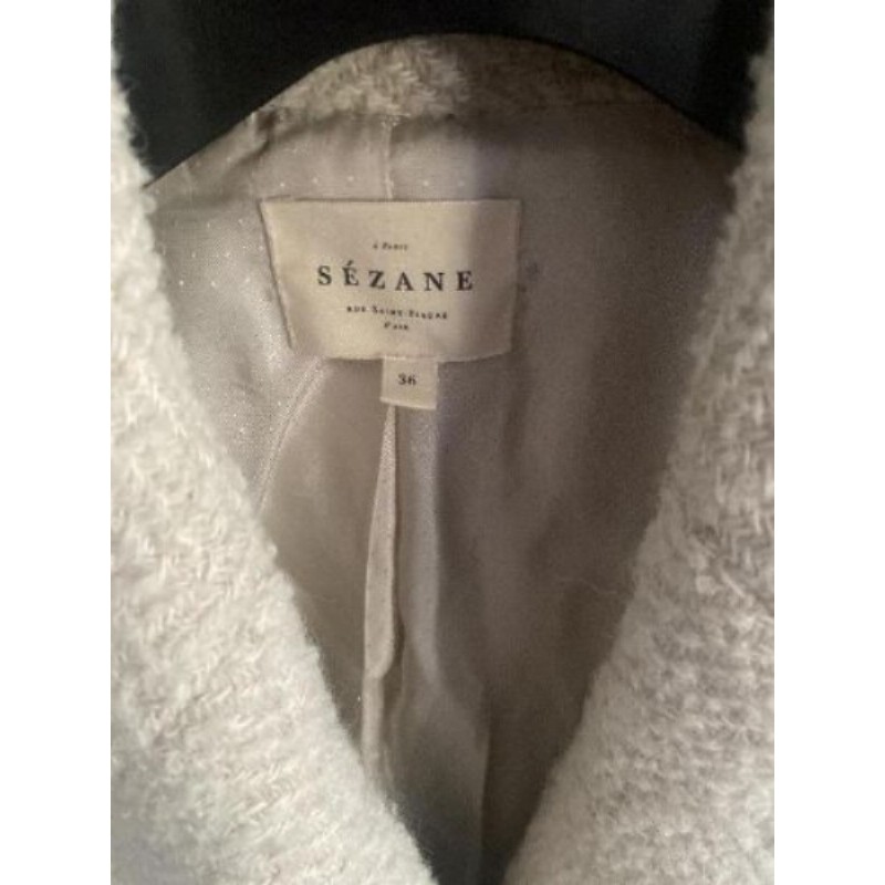 Manteau Sezane écru 36