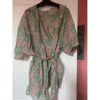 Kimono Bash 36 vert et rose