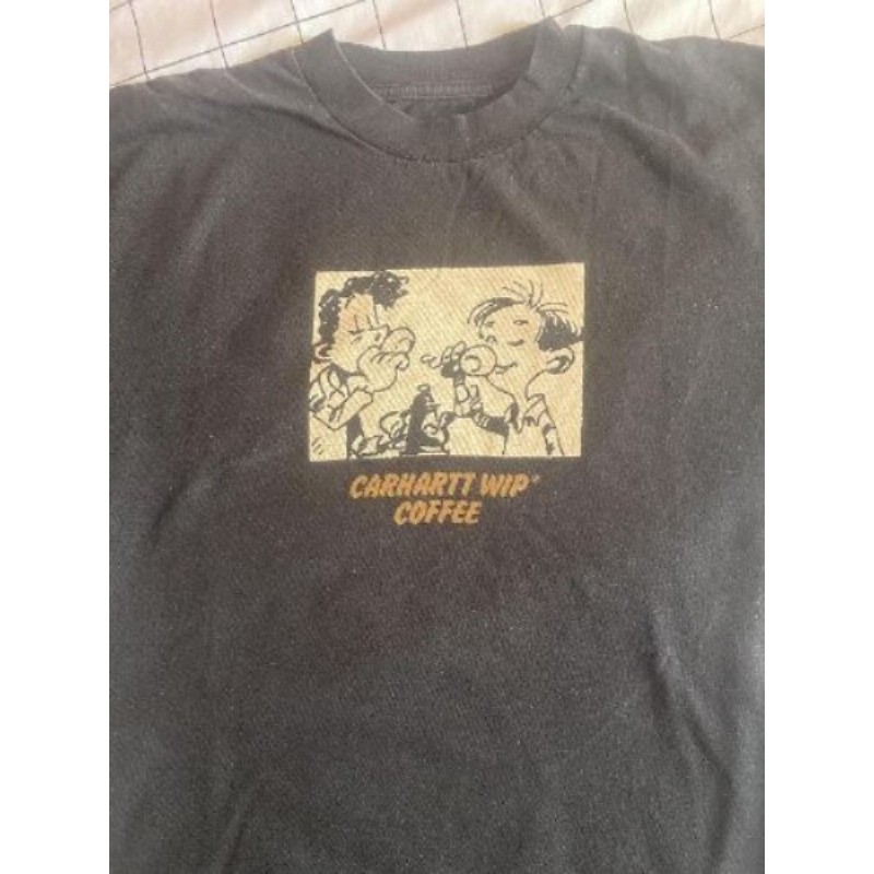 TEE shirt noir Carhartt XS coffee