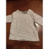 T-shirt manches longues blanc 6m
