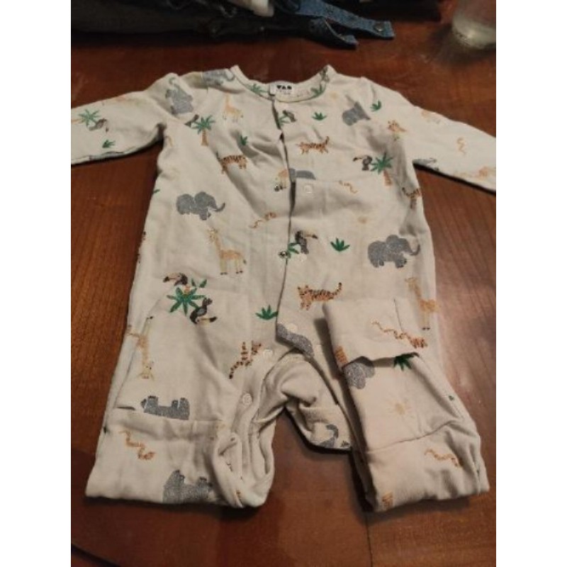 Pyjama pieds amovibles jungle 6m