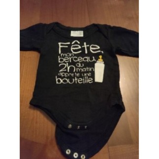 Bodies fête 3/6m