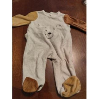 Pyjama velours Winnie 3m