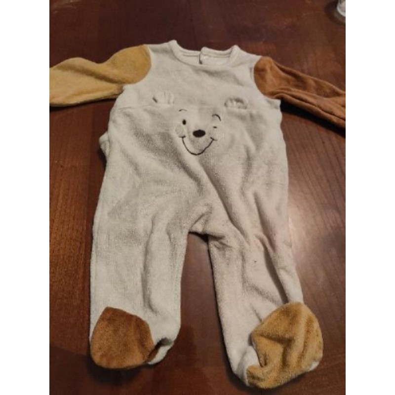 Pyjama velours Winnie 3m