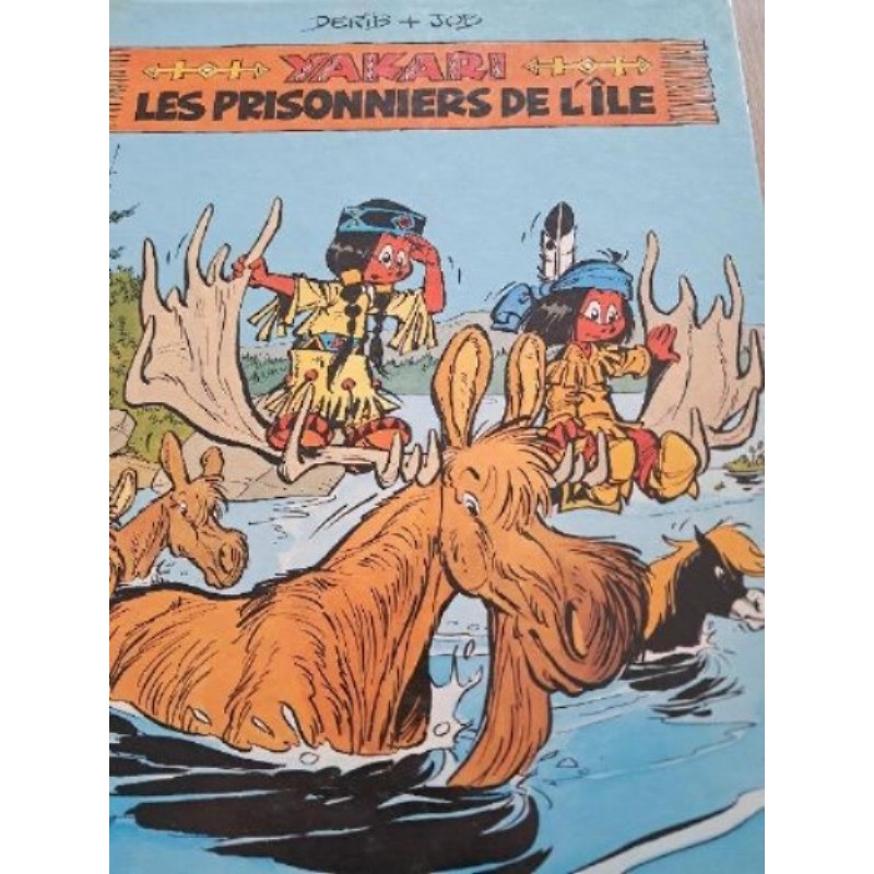 BD Yakari les prisonniers de l ile