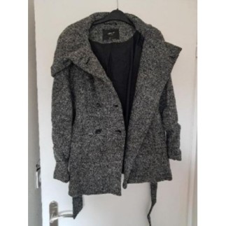 Manteau gris only taille s