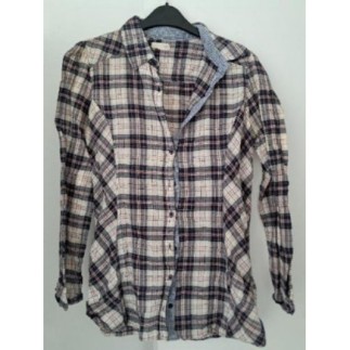 Chemise a carreaux bleu...