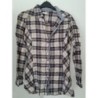 Chemise a carreaux bleu taille L