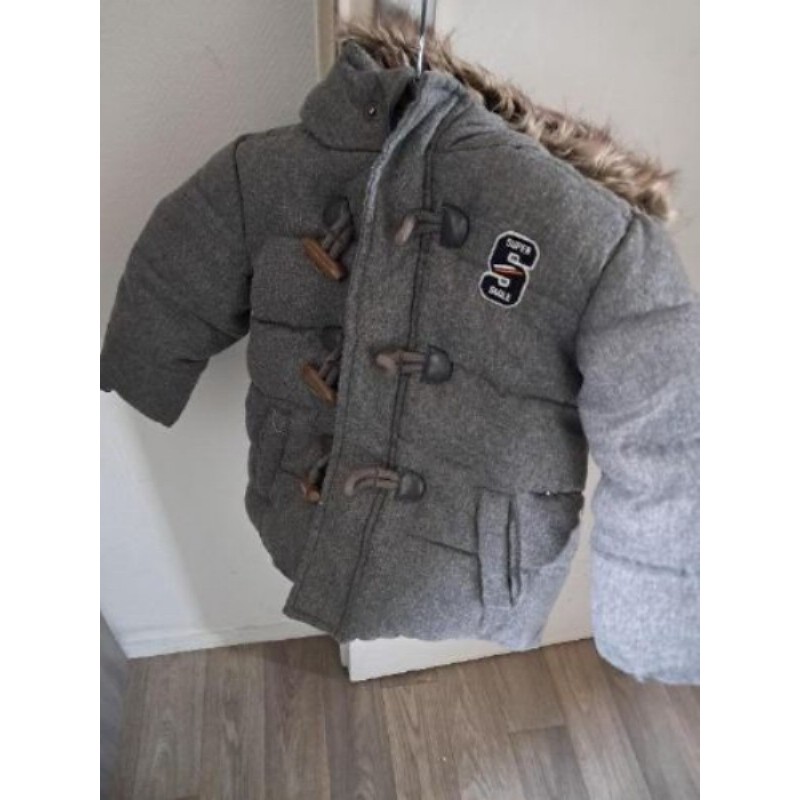 Blouson gemo gris 18 mois