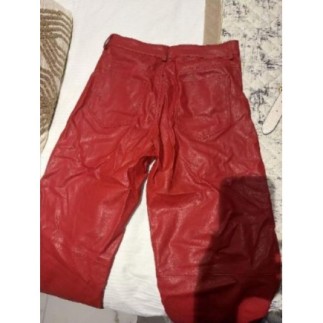 Pantalon en simili cuir...