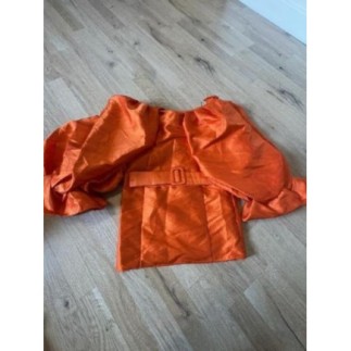 Robe asos orange manche...