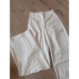 Pantalon blanc bershka 32