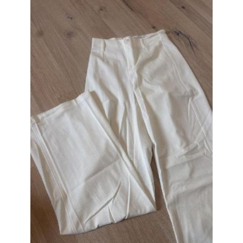 Pantalon blanc bershka 32