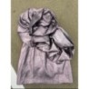 Robe Zara violette details fleur XS