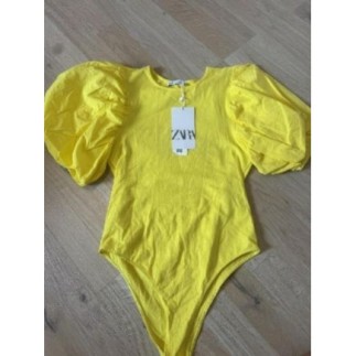 Body jaune Zara S