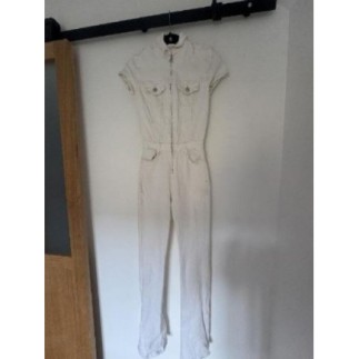 Combinaison blanche bershka XS