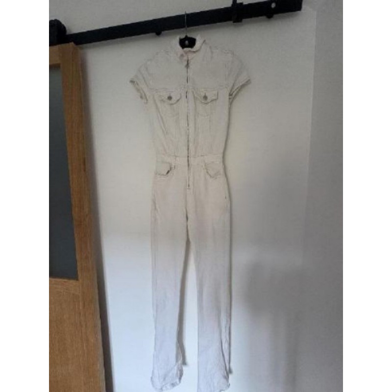 Combinaison blanche bershka XS