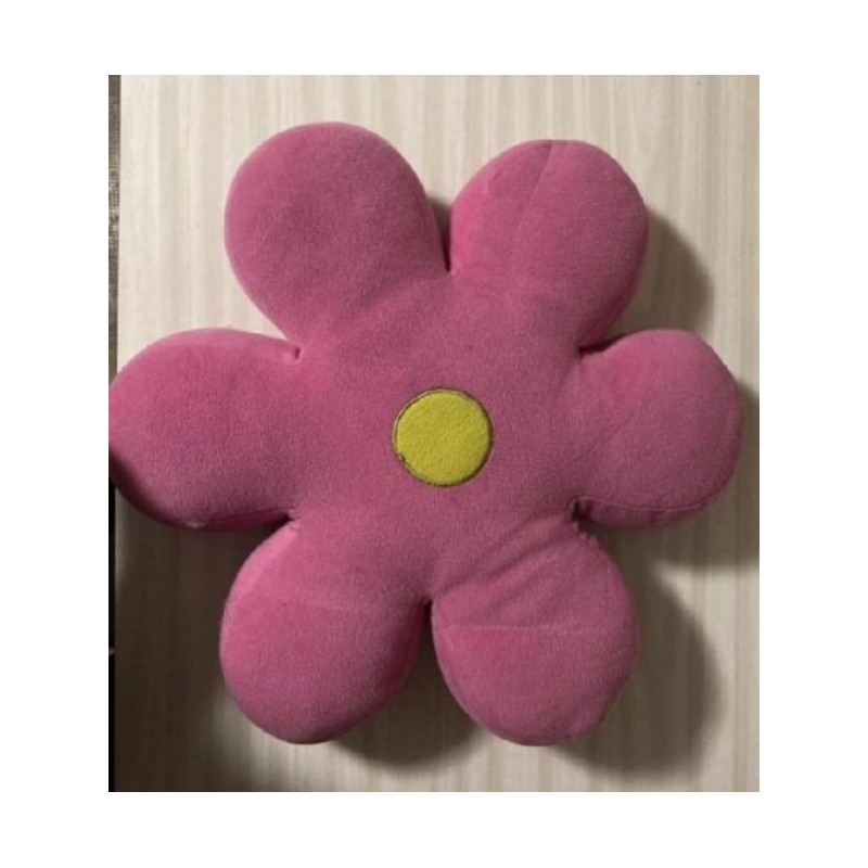 Coussin en forme de fleur diamètre 40 cm