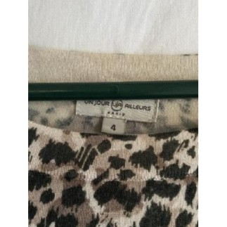 Pull motif léopard T44...