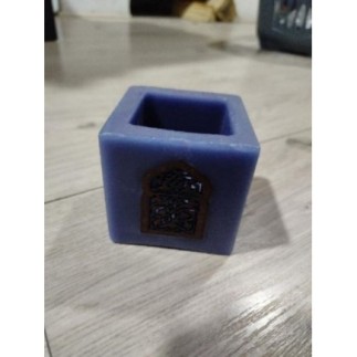 Bougeoir marocain violet