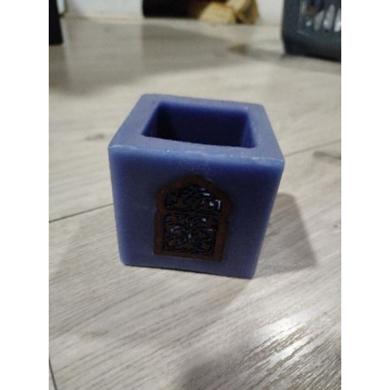 Bougeoir marocain violet