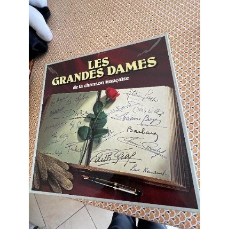 COFFRET 10 33T LES GRANDES DAMES DE LA CHANSON FRANCAISE