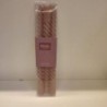 Lot de 3 bougies torsadées roses, SWIRL CANDELIGHT